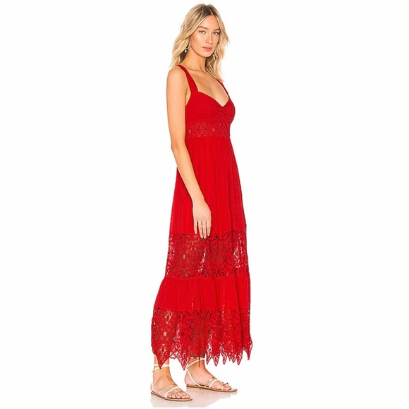 NEW Free People Caught Your Eye Maxi  - size 2 - Picture 2 of 7